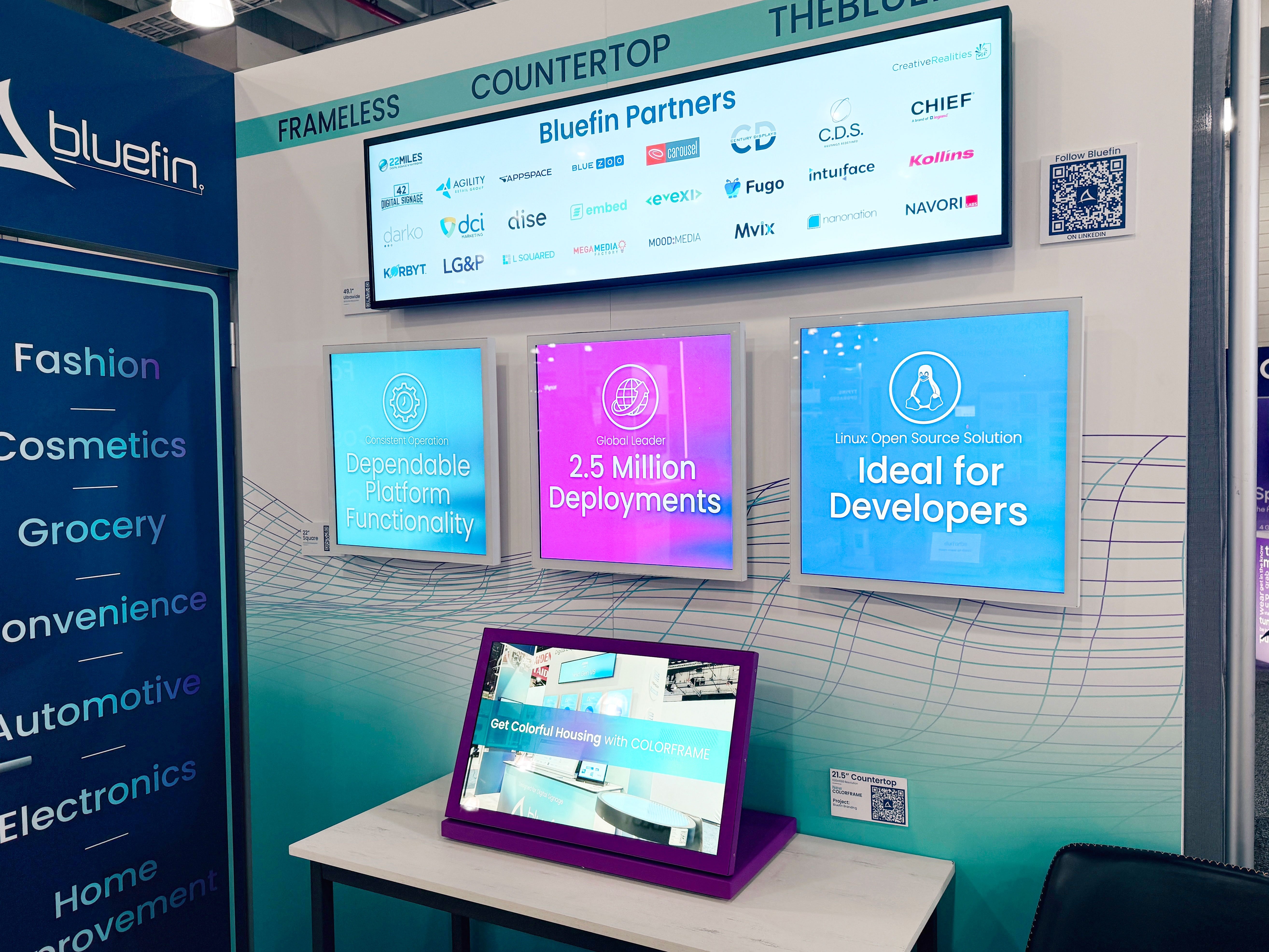 Bluefin Square, Ultrawide, & COLORFRAME